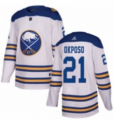 Youth Adidas Buffalo Sabres 21 Kyle Okposo Authentic White 2018 Winter Classic NHL Jersey Youth Adidas Buffalo Sabres 21 Kyle Okposo Authentic White 2018 Winter Classic NHL Jersey