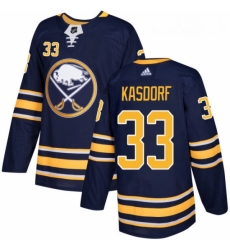 Youth Adidas Buffalo Sabres 33 Jason Kasdorf Premier Navy Blue Home NHL Jersey Youth Adidas Buffalo Sabres 33 Jason Kasdorf Premier Navy Blue Home NHL Jersey