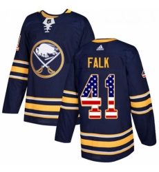 Youth Adidas Buffalo Sabres 41 Justin Falk Authentic Navy Blue USA Flag Fashion NHL Jersey Youth Adidas Buffalo Sabres 41 Justin Falk Authentic Navy Blue USA Flag Fashion NHL Jersey