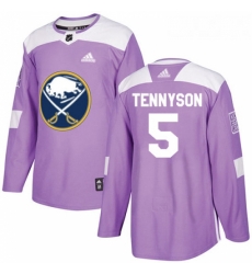 Youth Adidas Buffalo Sabres 5 Matt Tennyson Authentic Purple Fights Cancer Practice NHL Jersey Youth Adidas Buffalo Sabres 5 Matt Tennyson Authentic Purple Fights Cancer Practice NHL Jersey