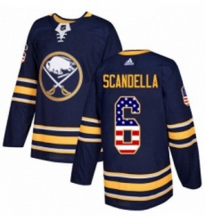 Youth Adidas Buffalo Sabres 6 Marco Scandella Authentic Navy Blue USA Flag Fashion NHL Jersey Youth Adidas Buffalo Sabres 6 Marco Scandella Authentic Navy Blue USA Flag Fashion NHL Jersey