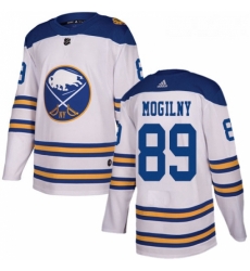 Youth Adidas Buffalo Sabres 89 Alexander Mogilny Authentic White 2018 Winter Classic NHL Jersey Youth Adidas Buffalo Sabres 89 Alexander Mogilny Authentic White 2018 Winter Classic NHL Jersey