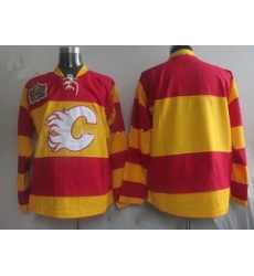 Calgary Flames Blank Red Orange Classic Hockey Jersey Calgary Flames Blank Red Orange Classic Hockey Jersey