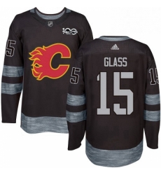 Mens Adidas Calgary Flames 15 Tanner Glass Authentic Black 1917 2017 100th Anniversary NHL Jersey Mens Adidas Calgary Flames 15 Tanner Glass Authentic Black 1917 2017 100th Anniversary NHL Jersey