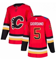 Mens Adidas Calgary Flames 5 Mark Giordano Authentic Red Drift Fashion NHL Jersey Mens Adidas Calgary Flames 5 Mark Giordano Authentic Red Drift Fashion NHL Jersey