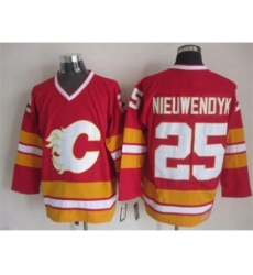 NHL Calgary Flames 25 Joe Nieuwendyk red CCM Throwback Jerseys NHL Calgary Flames 25 Joe Nieuwendyk red CCM Throwback Jerseys
