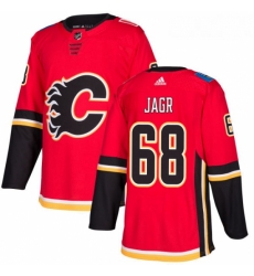 Youth Adidas Calgary Flames 68 Jaromir Jagr Premier Red Home NHL Jersey Youth Adidas Calgary Flames 68 Jaromir Jagr Premier Red Home NHL Jersey