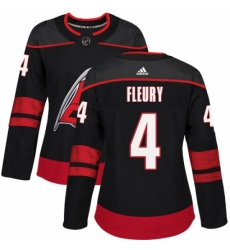 Womens Adidas Carolina Hurricanes 4 Haydn Fleury Authentic Black Alternate NHL Jersey Womens Adidas Carolina Hurricanes 4 Haydn Fleury Authentic Black Alternate NHL Jersey