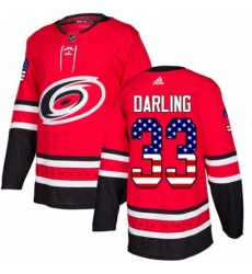 Youth Adidas Carolina Hurricanes 33 Scott Darling Authentic Red USA Flag Fashion NHL Jersey Youth Adidas Carolina Hurricanes 33 Scott Darling Authentic Red USA Flag Fashion NHL Jersey