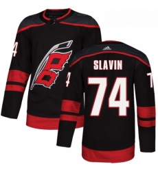 Youth Adidas Carolina Hurricanes 74 Jaccob Slavin Premier Black Alternate NHL Jersey Youth Adidas Carolina Hurricanes 74 Jaccob Slavin Premier Black Alternate NHL Jersey