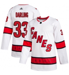 Youth Hurricanes 33 Scott Darling White Road Authentic Stitched Hockey Jersey Youth Hurricanes 33 Scott Darling White Road Authentic Stitched Hockey Jersey