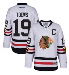 Blackhawks #19 Jonathan Toews White 2017 Winter Classic Stitched NHL Jersey Blackhawks #19 Jonathan Toews White 2017 Winter Classic Stitched NHL Jersey