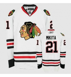 Blackhawks #21 Stan Mikita Stitched White NHL Jersey Blackhawks #21 Stan Mikita Stitched White NHL Jersey