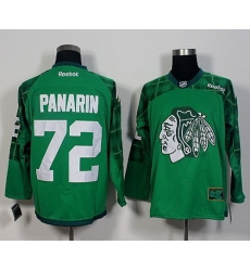 Blackhawks #72 Artemi Panarin Green St Patricks Day New Stitched NHL Jersey Blackhawks #72 Artemi Panarin Green St Patricks Day New Stitched NHL Jersey