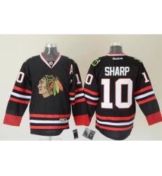 Chicago Blackhawks #10 Patrick Sharp Black Stitched NHL Jersey Chicago Blackhawks #10 Patrick Sharp Black Stitched NHL Jersey