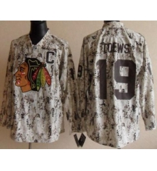 Chicago Blackhawks 19 Jonathan Toews White Camo NHL Jerseys Chicago Blackhawks 19 Jonathan Toews White Camo NHL Jerseys