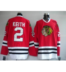 Chicago Blackhawks #2 Duncan Keith red hockey Jersey Chicago Blackhawks #2 Duncan Keith red hockey Jersey
