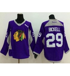Chicago Blackhawks #29 Bryan Bickell Purple Hockey Fights Cancer Stitched NHL Jersey Chicago Blackhawks #29 Bryan Bickell Purple Hockey Fights Cancer Stitched NHL Jersey