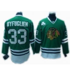 Chicago Blackhawks #33 BYFUGLIEN Jerseys green Chicago Blackhawks #33 BYFUGLIEN Jerseys green