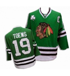 Chicago Blackhawks Edge Jonathan Toews #19 Green Jersey Chicago Blackhawks Edge Jonathan Toews #19 Green Jersey