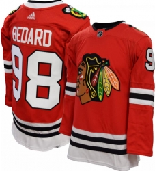 Men Chicago Blackhawks Connor Bedard #98 Red Stitched NHL jersey Men Chicago Blackhawks Connor Bedard #98 Red Stitched NHL jersey