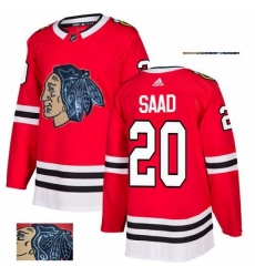Mens Adidas Chicago Blackhawks 20 Brandon Saad Authentic Red Fashion Gold NHL Jersey Mens Adidas Chicago Blackhawks 20 Brandon Saad Authentic Red Fashion Gold NHL Jersey