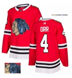 Mens Adidas Chicago Blackhawks 4 Bobby Orr Authentic Red Fashion Gold NHL Jersey Mens Adidas Chicago Blackhawks 4 Bobby Orr Authentic Red Fashion Gold NHL Jersey