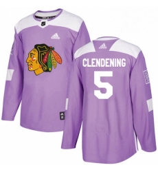 Mens Adidas Chicago Blackhawks 5 Adam Clendening Authentic Purple Fights Cancer Practice NHL Jersey Mens Adidas Chicago Blackhawks 5 Adam Clendening Authentic Purple Fights Cancer Practice NHL Jersey