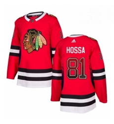 Mens Adidas Chicago Blackhawks 81 Marian Hossa Authentic Red Drift Fashion NHL Jersey Mens Adidas Chicago Blackhawks 81 Marian Hossa Authentic Red Drift Fashion NHL Jersey