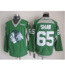 NHL Chicago Blackhawks 65 Andrew Shaw green jerseys NHL Chicago Blackhawks 65 Andrew Shaw green jerseys