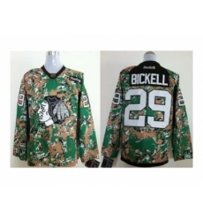 NHL Jerseys Chicago Blackhawks #29 Bickell camo NHL Jerseys Chicago Blackhawks #29 Bickell camo