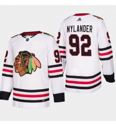 men blackhawks alexander nylander 2019 20 season away jersey white men blackhawks alexander nylander 2019 20 season away jersey white
