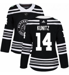 Womens Adidas Chicago Blackhawks 14 Chris Kunitz Authentic Black 2019 Winter Classic NHL Jerse Womens Adidas Chicago Blackhawks 14 Chris Kunitz Authentic Black 2019 Winter Classic NHL Jerse
