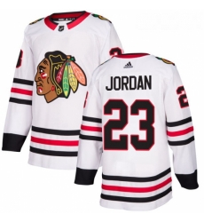 Womens Adidas Chicago Blackhawks 23 Michael Jordan Authentic White Away NHL Jersey Womens Adidas Chicago Blackhawks 23 Michael Jordan Authentic White Away NHL Jersey