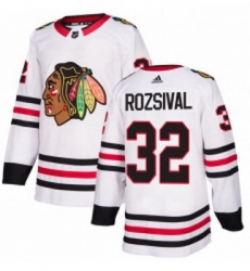 Womens Adidas Chicago Blackhawks 32 Michal Rozsival Authentic White Away NHL Jersey Womens Adidas Chicago Blackhawks 32 Michal Rozsival Authentic White Away NHL Jersey