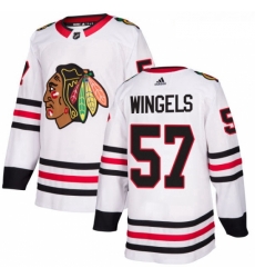 Womens Adidas Chicago Blackhawks 57 Tommy Wingels Authentic White Away NHL Jersey Womens Adidas Chicago Blackhawks 57 Tommy Wingels Authentic White Away NHL Jersey