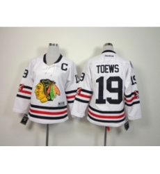 NHL Youth chicago blackhawks #19 Jonathan Toews white jerseys(2015 new classic) NHL Youth chicago blackhawks #19 Jonathan Toews white jerseys(2015 new classic)