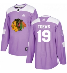 Youth Adidas Chicago Blackhawks 19 Jonathan Toews Authentic Purple Fights Cancer Practice NHL Jersey Youth Adidas Chicago Blackhawks 19 Jonathan Toews Authentic Purple Fights Cancer Practice NHL Jersey