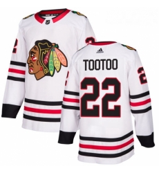 Youth Adidas Chicago Blackhawks 22 Jordin Tootoo Authentic White Away NHL Jersey Youth Adidas Chicago Blackhawks 22 Jordin Tootoo Authentic White Away NHL Jersey