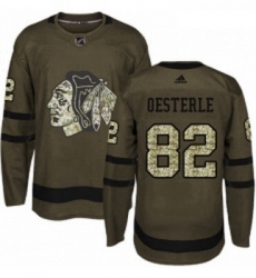 Youth Adidas Chicago Blackhawks 82 Jordan Oesterle Authentic Green Salute to Service NHL Jersey Youth Adidas Chicago Blackhawks 82 Jordan Oesterle Authentic Green Salute to Service NHL Jersey