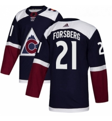 Youth Adidas Colorado Avalanche 21 Peter Forsberg Authentic Navy Blue Alternate NHL Jersey Youth Adidas Colorado Avalanche 21 Peter Forsberg Authentic Navy Blue Alternate NHL Jersey