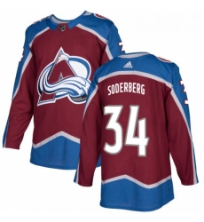 Youth Adidas Colorado Avalanche 34 Carl Soderberg Premier Burgundy Red Home NHL Jersey Youth Adidas Colorado Avalanche 34 Carl Soderberg Premier Burgundy Red Home NHL Jersey