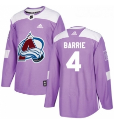 Youth Adidas Colorado Avalanche 4 Tyson Barrie Authentic Purple Fights Cancer Practice NHL Jersey Youth Adidas Colorado Avalanche 4 Tyson Barrie Authentic Purple Fights Cancer Practice NHL Jersey