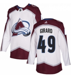 Youth Adidas Colorado Avalanche 49 Samuel Girard Authentic White Away NHL Jersey Youth Adidas Colorado Avalanche 49 Samuel Girard Authentic White Away NHL Jersey