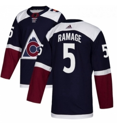 Youth Adidas Colorado Avalanche 5 Rob Ramage Authentic Navy Blue Alternate NHL Jersey Youth Adidas Colorado Avalanche 5 Rob Ramage Authentic Navy Blue Alternate NHL Jersey