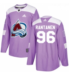 Youth Adidas Colorado Avalanche 96 Mikko Rantanen Authentic Purple Fights Cancer Practice NHL Jersey Youth Adidas Colorado Avalanche 96 Mikko Rantanen Authentic Purple Fights Cancer Practice NHL Jersey