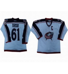 Columbus Blue Jackets #61 Rick Nash white jerseys Columbus Blue Jackets #61 Rick Nash white jerseys