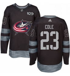 Mens Adidas Columbus Blue Jackets 23 Ian Cole Authentic Black 1917 2017 100th Anniversary NHL Jersey Mens Adidas Columbus Blue Jackets 23 Ian Cole Authentic Black 1917 2017 100th Anniversary NHL Jersey