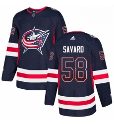 Mens Adidas Columbus Blue Jackets 58 David Savard Authentic Navy Blue Drift Fashion NHL Jersey Mens Adidas Columbus Blue Jackets 58 David Savard Authentic Navy Blue Drift Fashion NHL Jersey