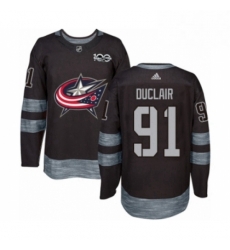 Mens Adidas Columbus Blue Jackets 91 Anthony Duclair Authentic Black 1917 2017 100th Anniversary NHL Jersey Mens Adidas Columbus Blue Jackets 91 Anthony Duclair Authentic Black 1917 2017 100th Anniversary NHL Jersey